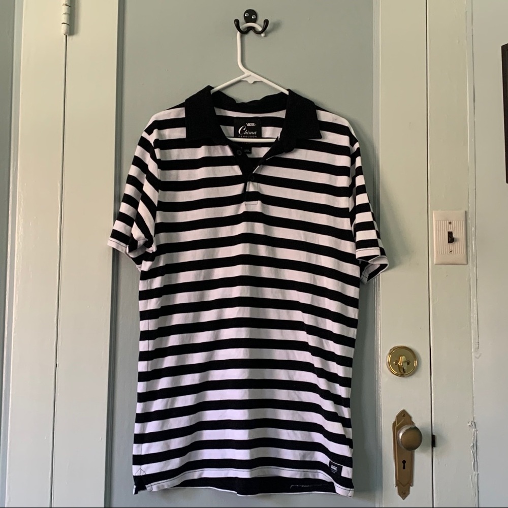 Vans Stripped Collard Shirt